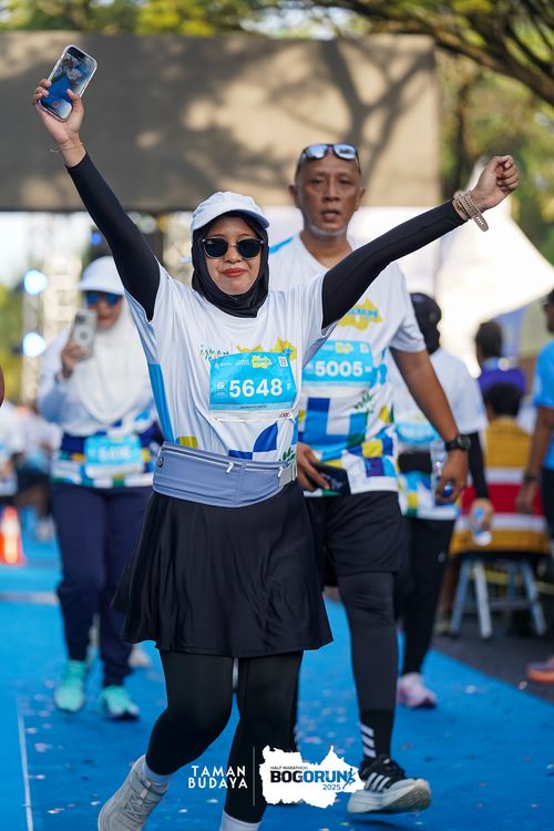 Race photo from Taman Budaya x BOGORUN 2025