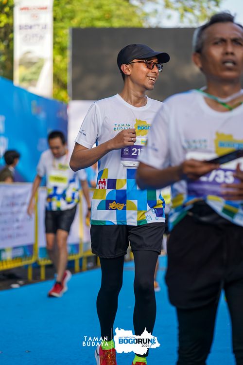 Race photo from Taman Budaya x BOGORUN 2025