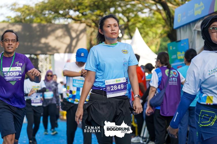 Race photo from Taman Budaya x BOGORUN 2025