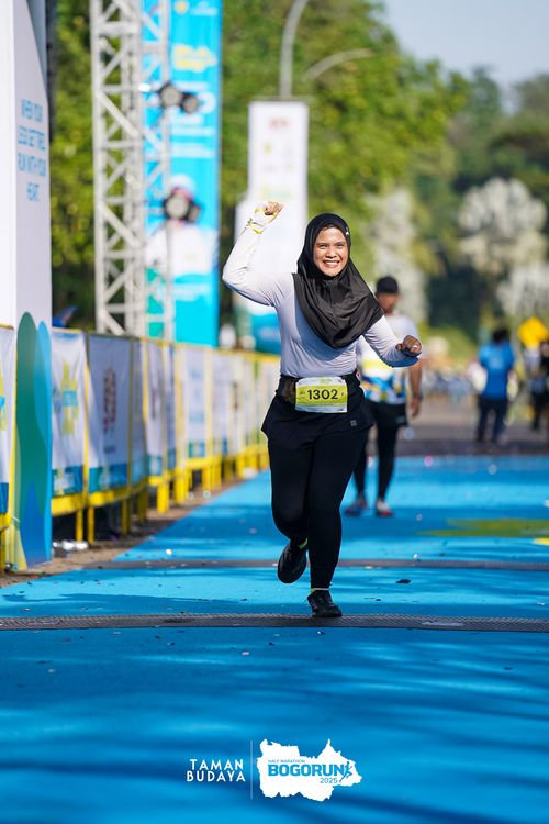 Race photo from Taman Budaya x BOGORUN 2025