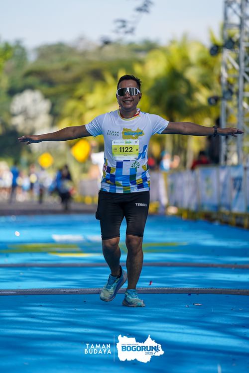 Race photo from Taman Budaya x BOGORUN 2025