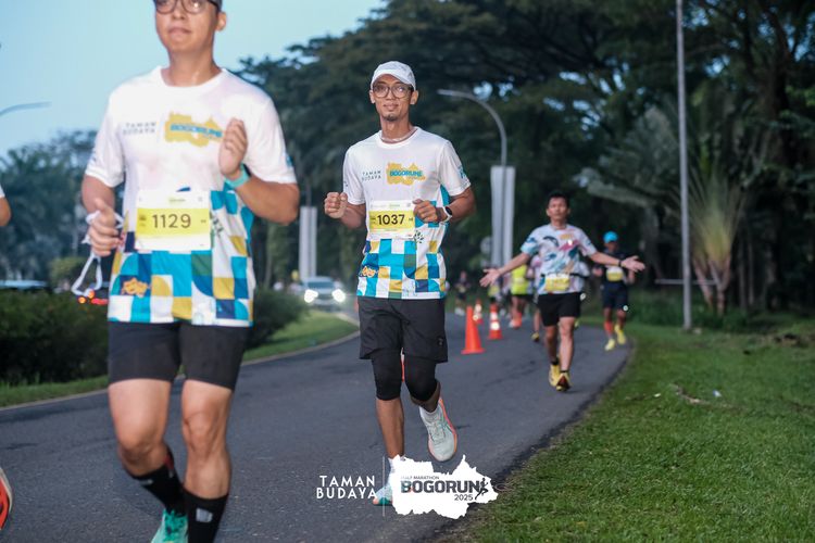 Race photo from Taman Budaya x BOGORUN 2025
