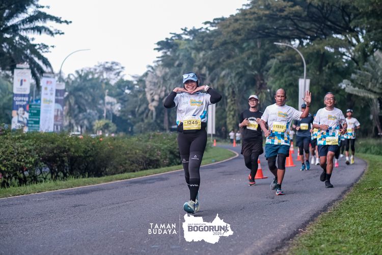 Race photo from Taman Budaya x BOGORUN 2025
