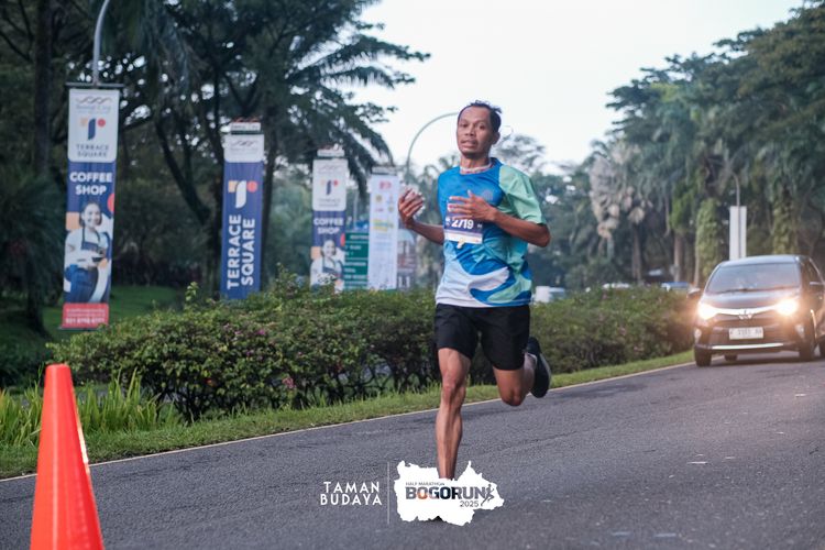 Race photo from Taman Budaya x BOGORUN 2025