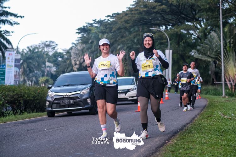 Race photo from Taman Budaya x BOGORUN 2025