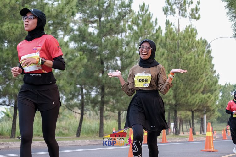 Race photo from CISANGKAN KBP CITY RUN 2025