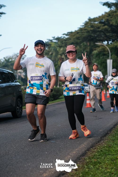 Race photo from Taman Budaya x BOGORUN 2025