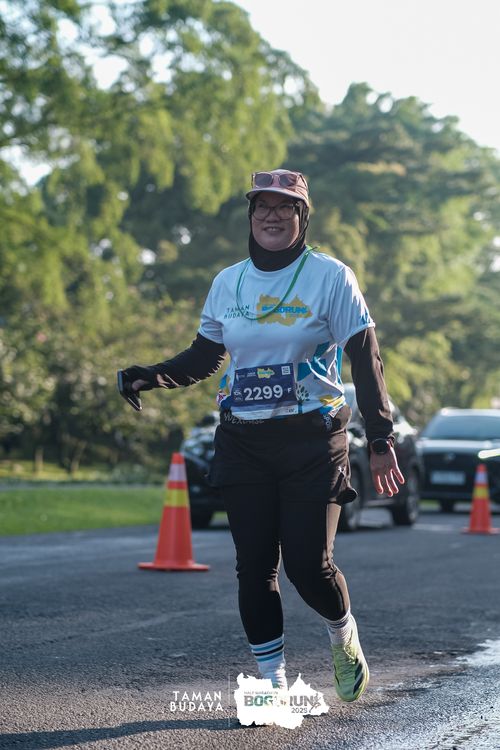 Race photo from Taman Budaya x BOGORUN 2025
