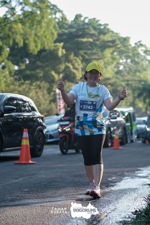 Race photo from Taman Budaya x BOGORUN 2025