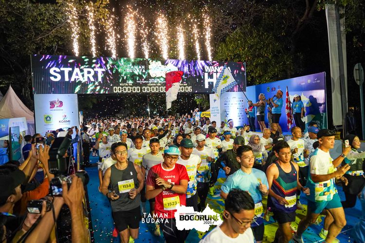 Race photo from Taman Budaya x BOGORUN 2025