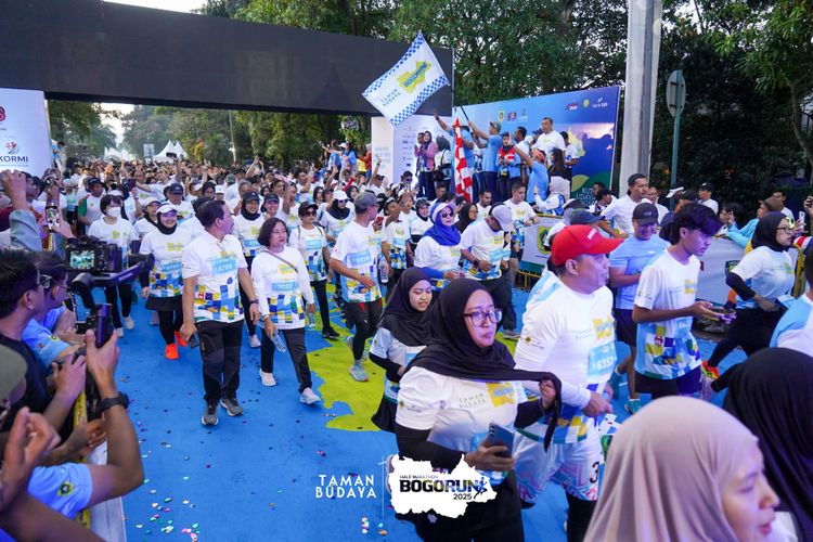 Race photo from Taman Budaya x BOGORUN 2025