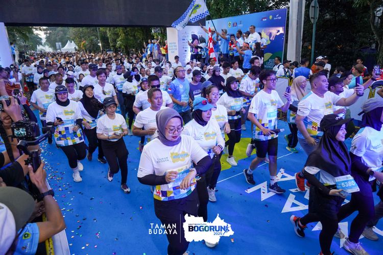 Race photo from Taman Budaya x BOGORUN 2025
