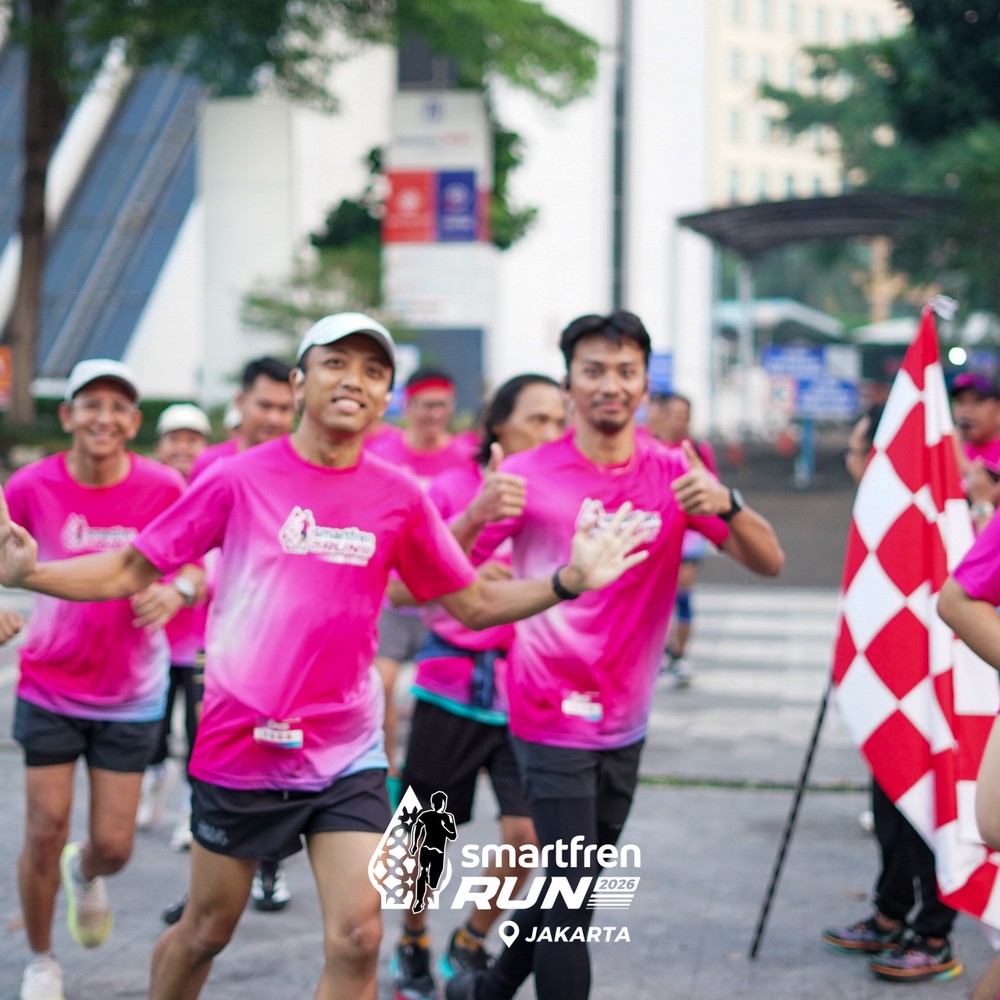 Race photo from SMARTFREN RUN 2026 VIBES