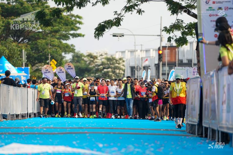 Race photo from CISANGKAN KBP CITY RUN 2025