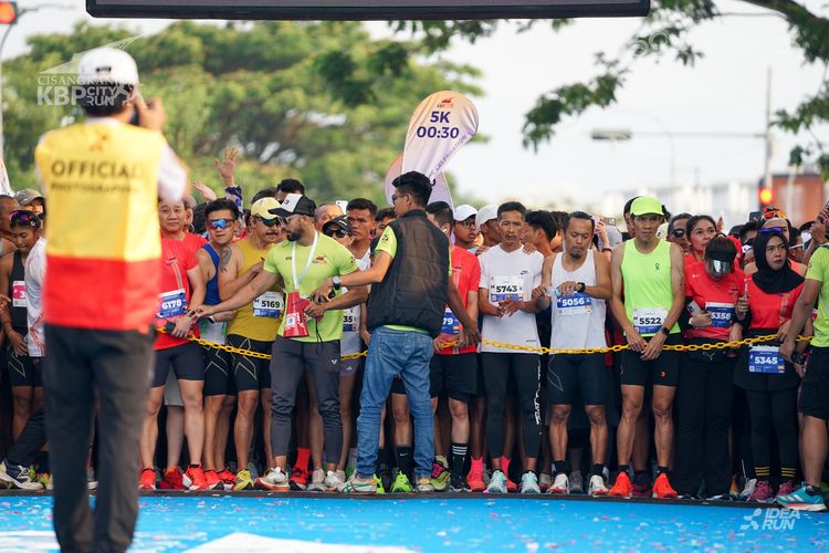 Race photo from CISANGKAN KBP CITY RUN 2025