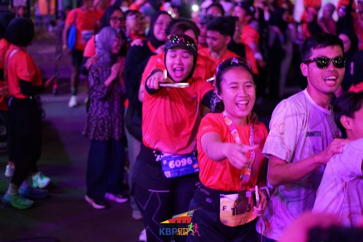 Race photo from CISANGKAN KBP CITY RUN 2025