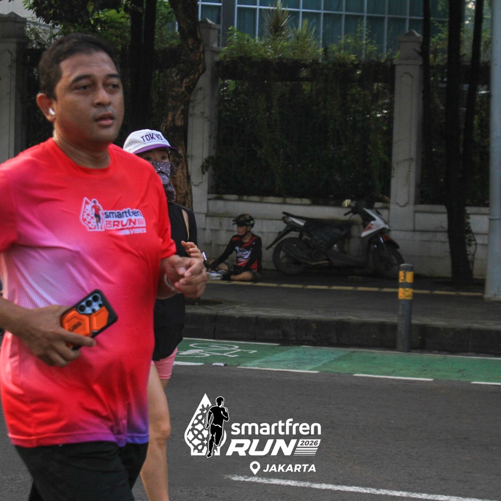 Race photo from SMARTFREN RUN 2026 VIBES
