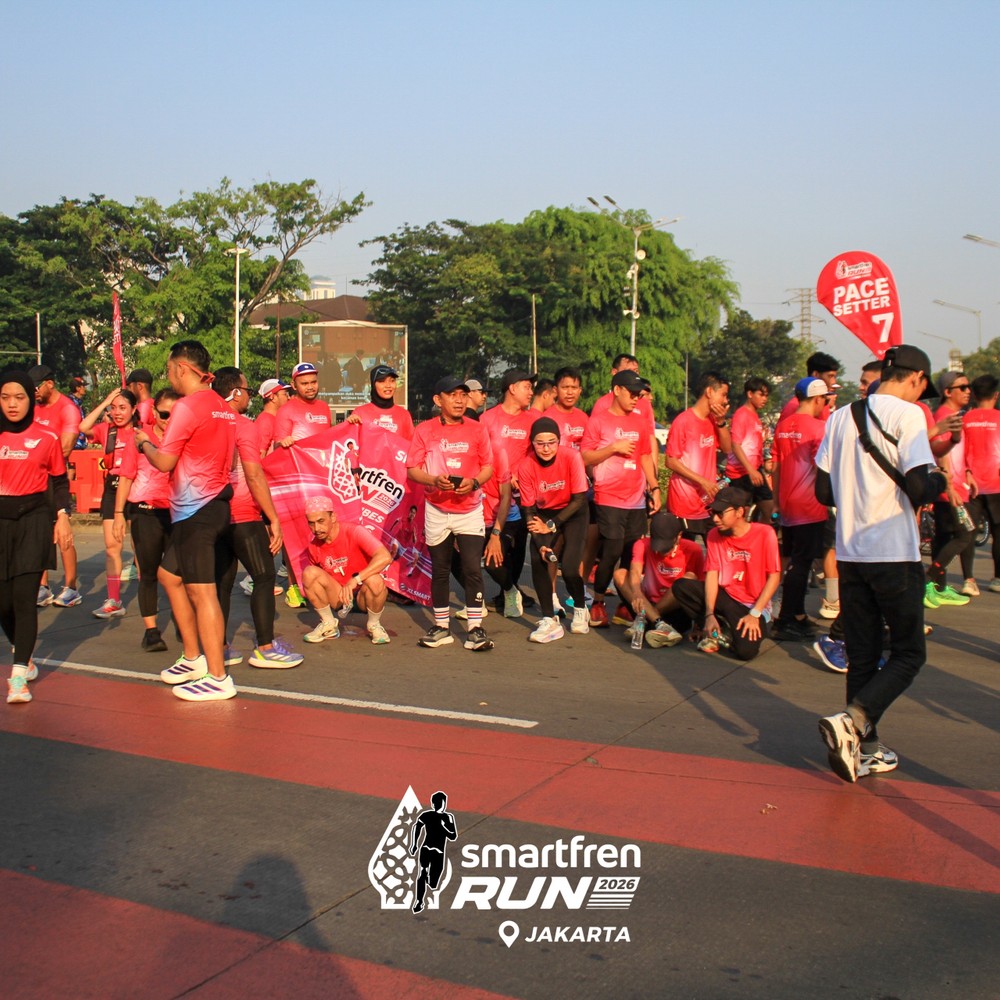 Race photo from SMARTFREN RUN 2026 VIBES