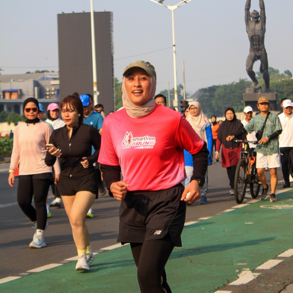 Race photo from SMARTFREN RUN 2026 VIBES