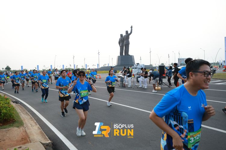 Race photo from ISOPlus Run 2024 Jakarta
