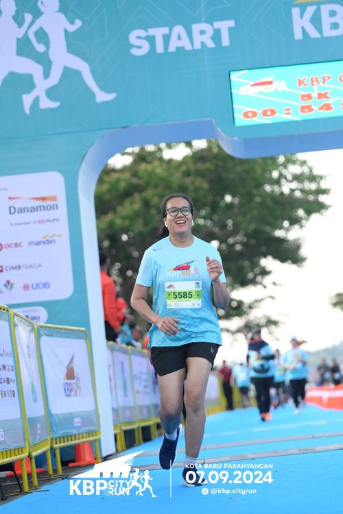 Race photo from KBP City Run 2024
