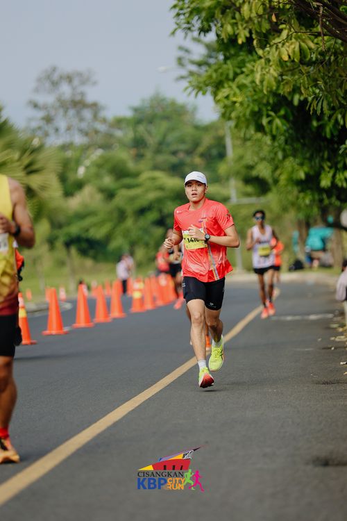 Race photo from CISANGKAN KBP CITY RUN 2025
