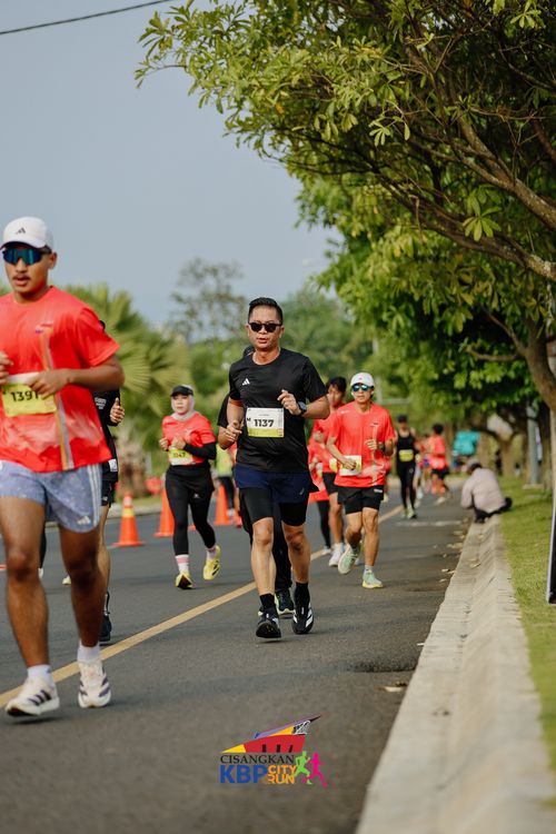 Race photo from CISANGKAN KBP CITY RUN 2025