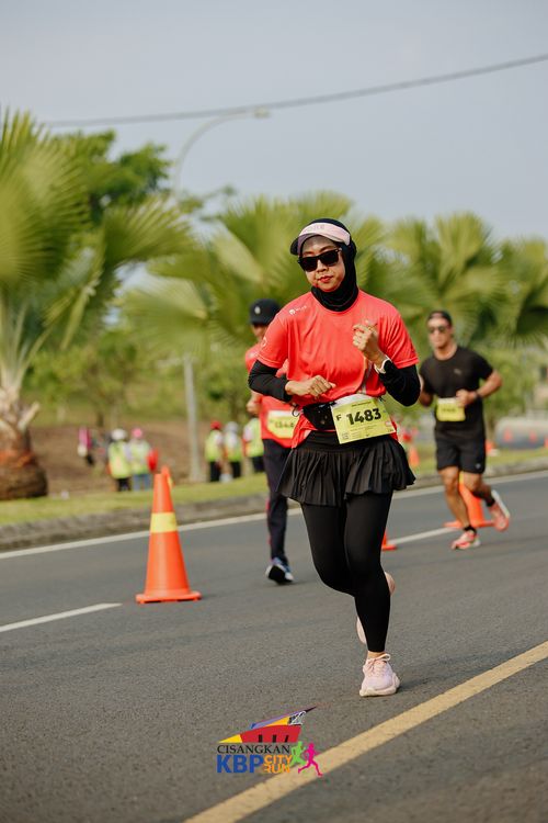 Race photo from CISANGKAN KBP CITY RUN 2025
