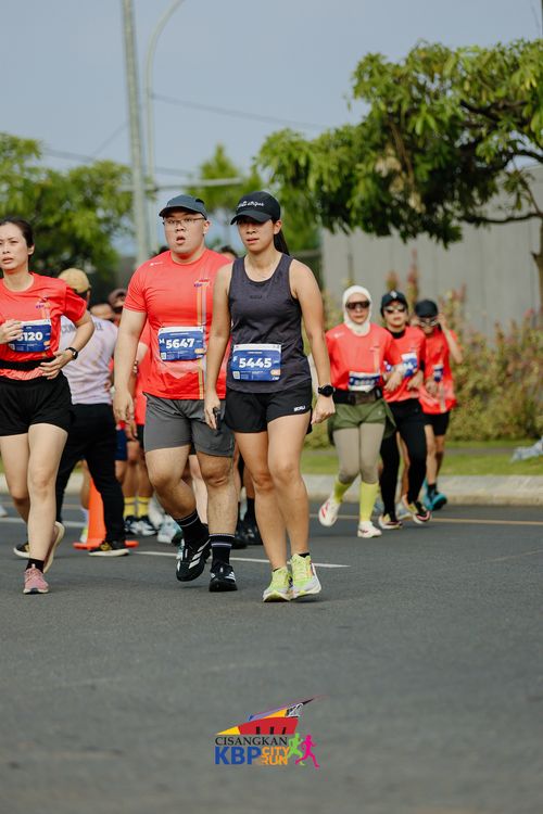 Race photo from CISANGKAN KBP CITY RUN 2025