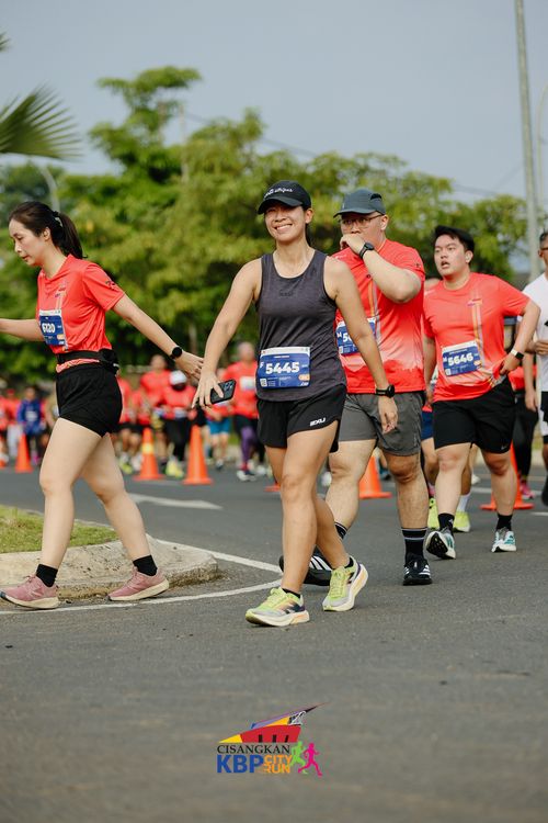 Race photo from CISANGKAN KBP CITY RUN 2025