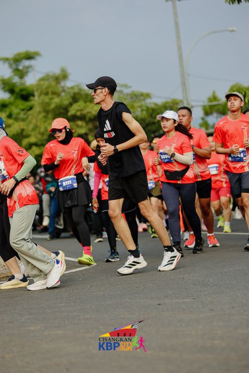 Race photo from CISANGKAN KBP CITY RUN 2025