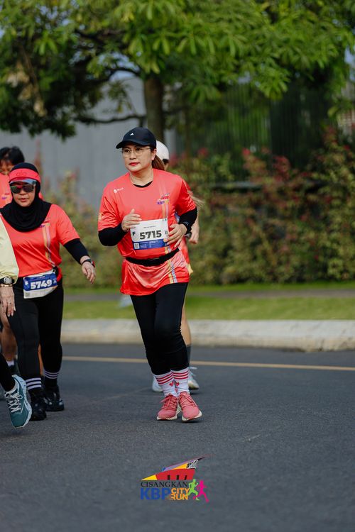 Race photo from CISANGKAN KBP CITY RUN 2025