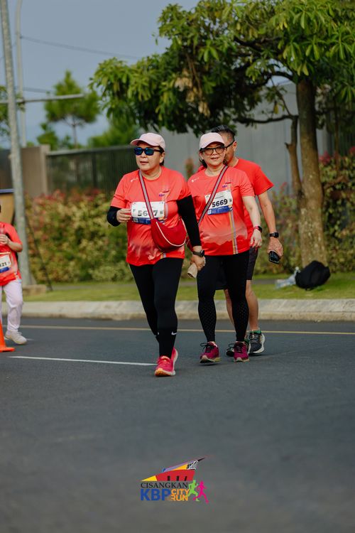 Race photo from CISANGKAN KBP CITY RUN 2025