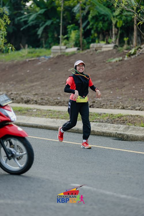 Race photo from CISANGKAN KBP CITY RUN 2025