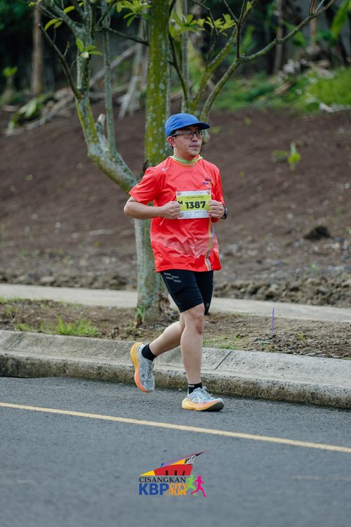 Race photo from CISANGKAN KBP CITY RUN 2025