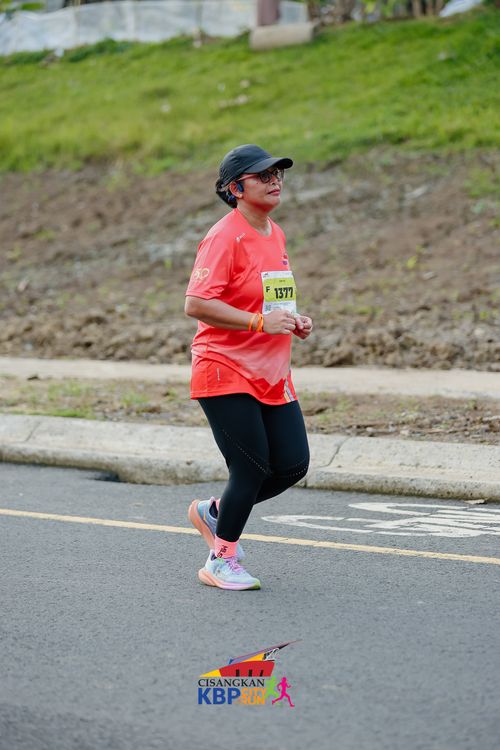 Race photo from CISANGKAN KBP CITY RUN 2025