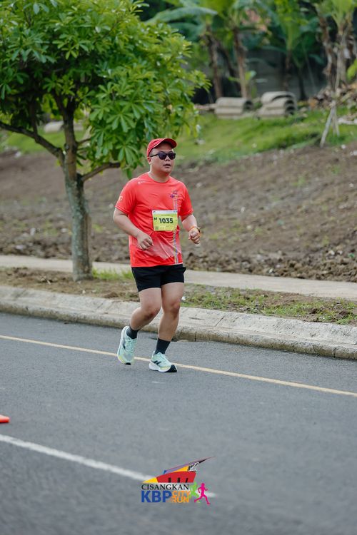 Race photo from CISANGKAN KBP CITY RUN 2025