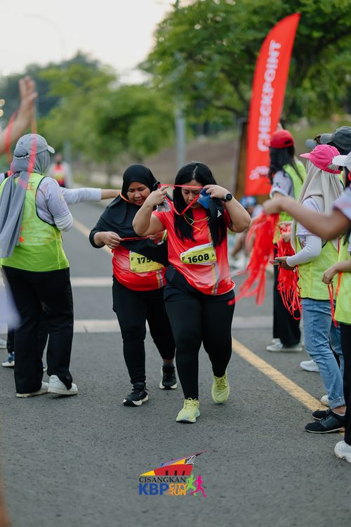 Race photo from CISANGKAN KBP CITY RUN 2025