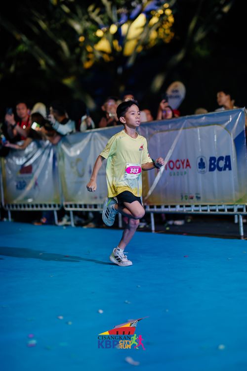 Race photo from CISANGKAN KBP CITY RUN 2025