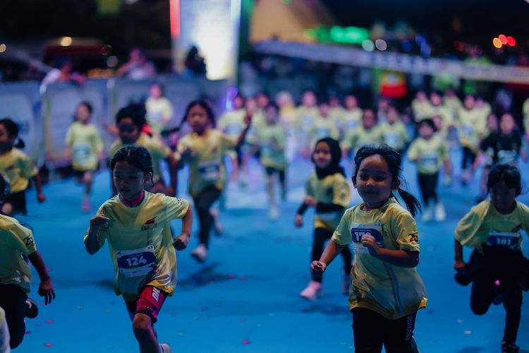 Race photo from CISANGKAN KBP CITY RUN 2025