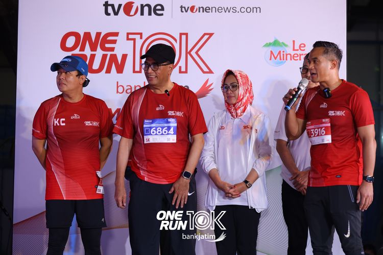 Race photo from ONE RUN 10 K