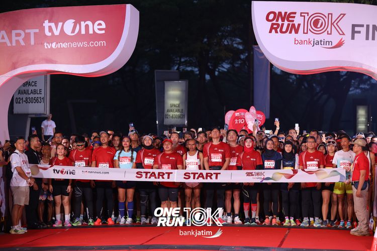 Race photo from ONE RUN 10 K