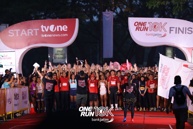 Race photo from ONE RUN 10 K