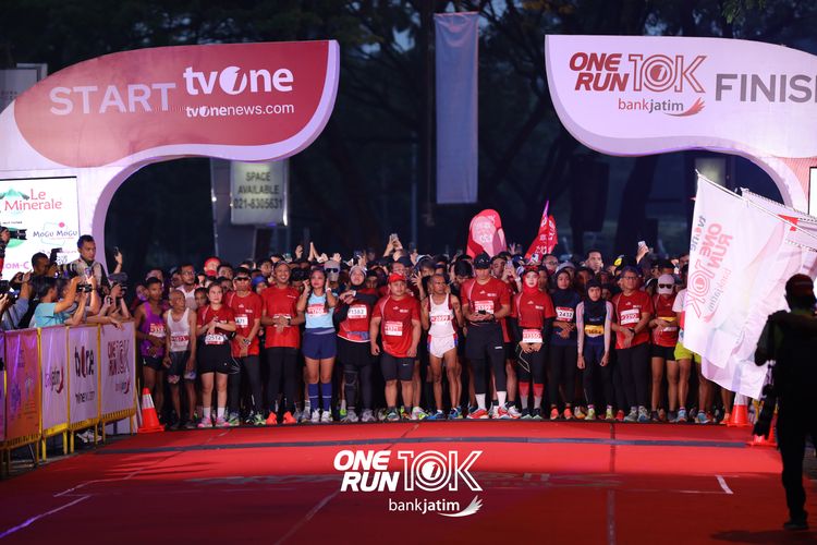 Race photo from ONE RUN 10 K