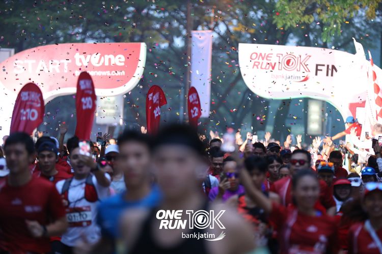 Race photo from ONE RUN 10 K