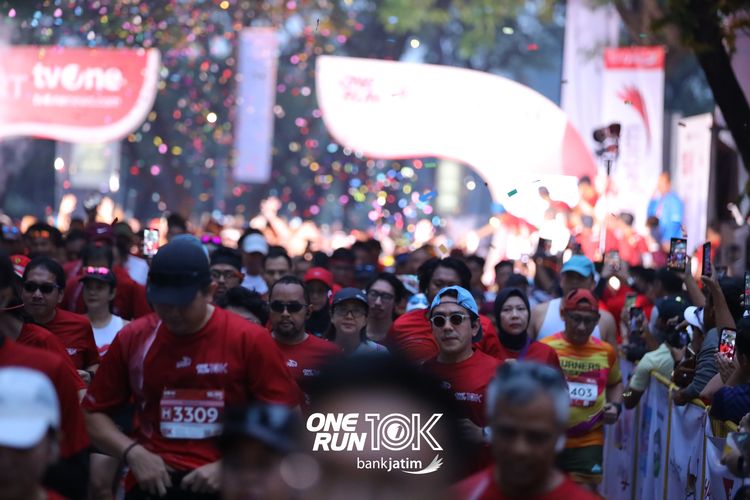 Race photo from ONE RUN 10 K