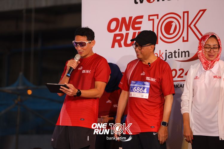 Race photo from ONE RUN 10 K