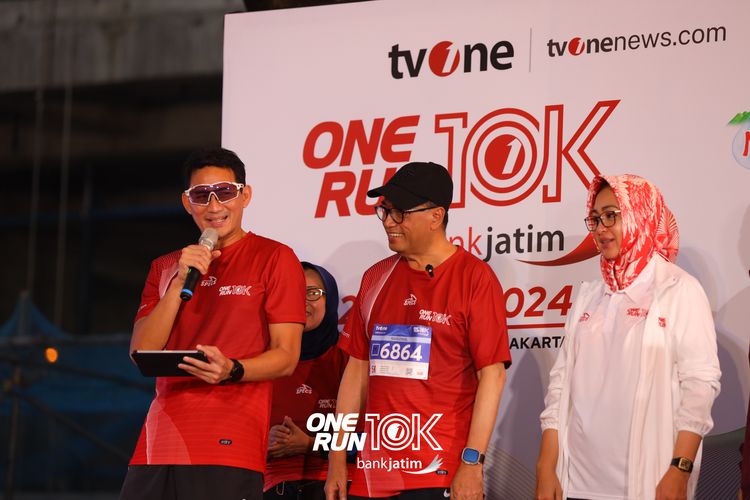 Race photo from ONE RUN 10 K