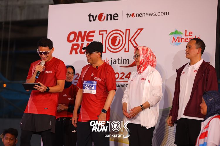 Race photo from ONE RUN 10 K
