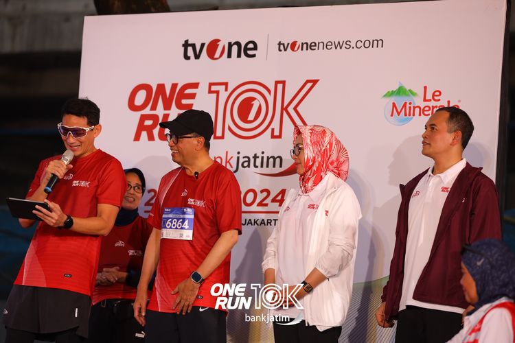 Race photo from ONE RUN 10 K